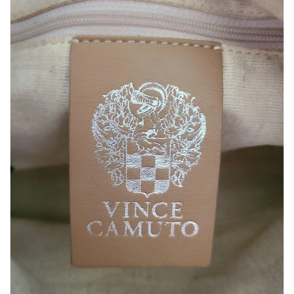 VGUC Vince Camuto Blue and Grey Snakeskin Print Leather Crossbody with Tassel - Picture 10 of 12